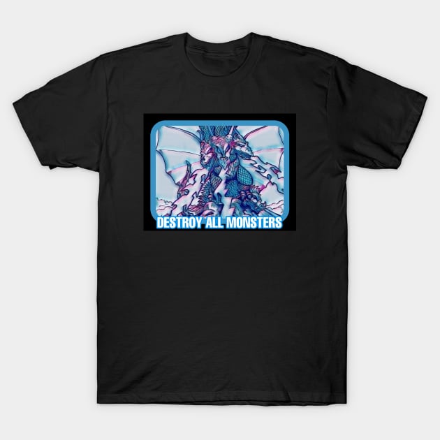 DESTROY ALL MONSTERS T-Shirt by Robzilla2000